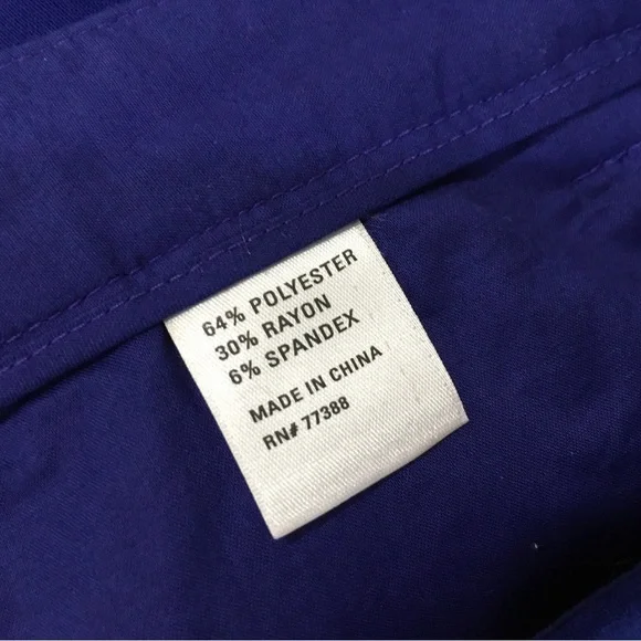 Buckley tailors dress pants hi rise royal blue - Picture 5 of 12